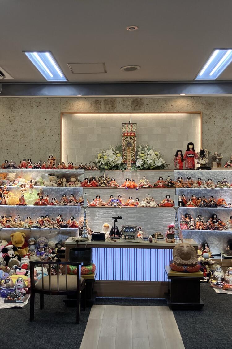 十全社各店で人形供養式を行いました